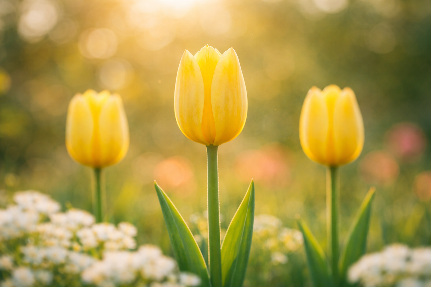 チューリップの美しい撮り方｜背景をぼかす