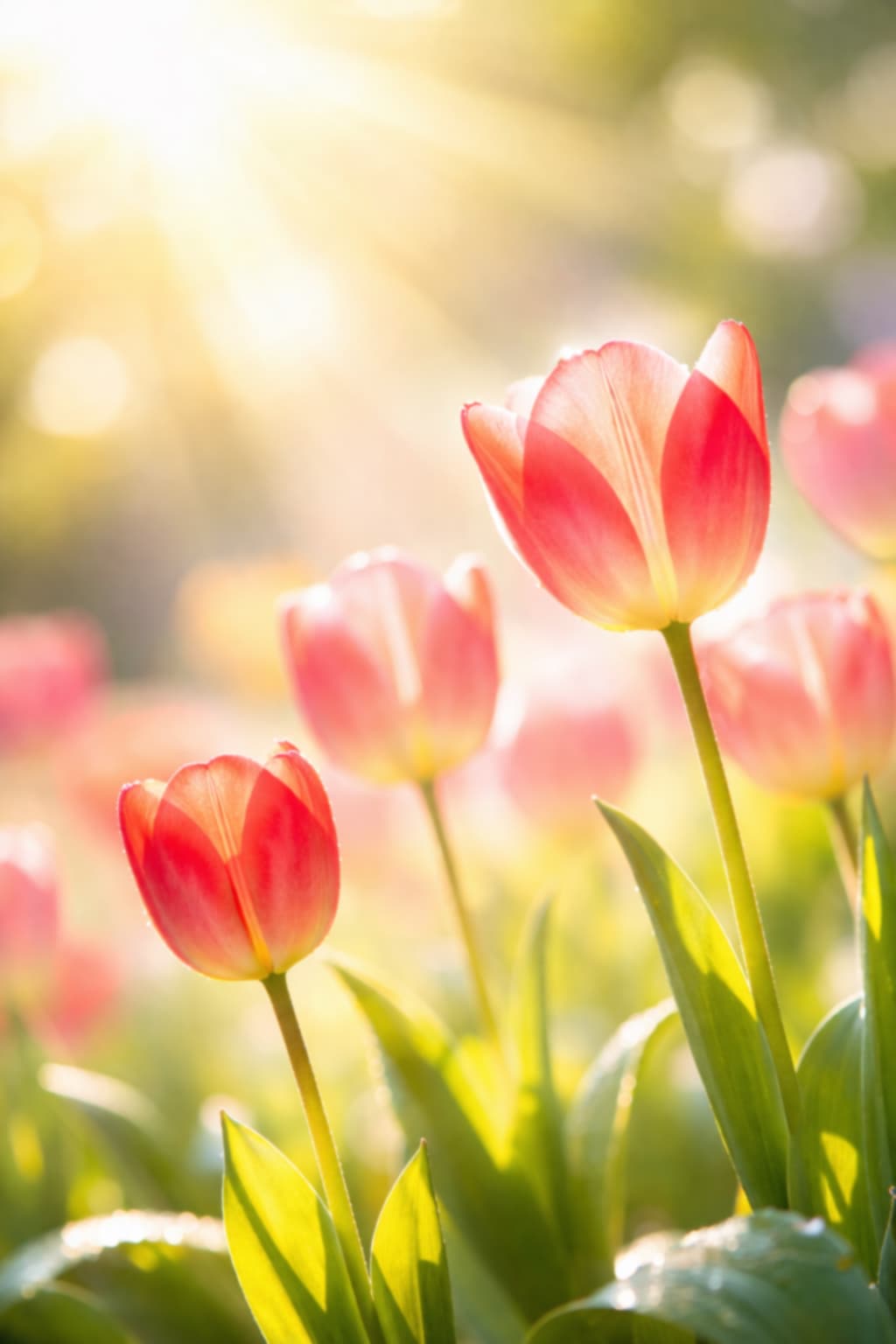 チューリップの美しい撮り方｜逆光で透明感を出す