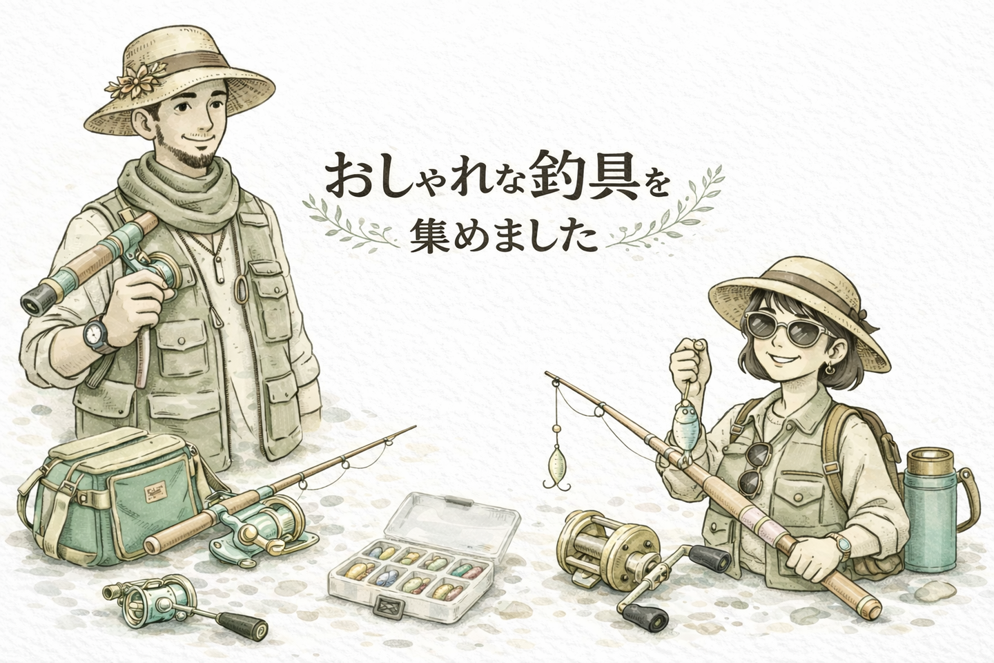 おしゃれな釣り具を集めました｜センスで選ぶ釣具