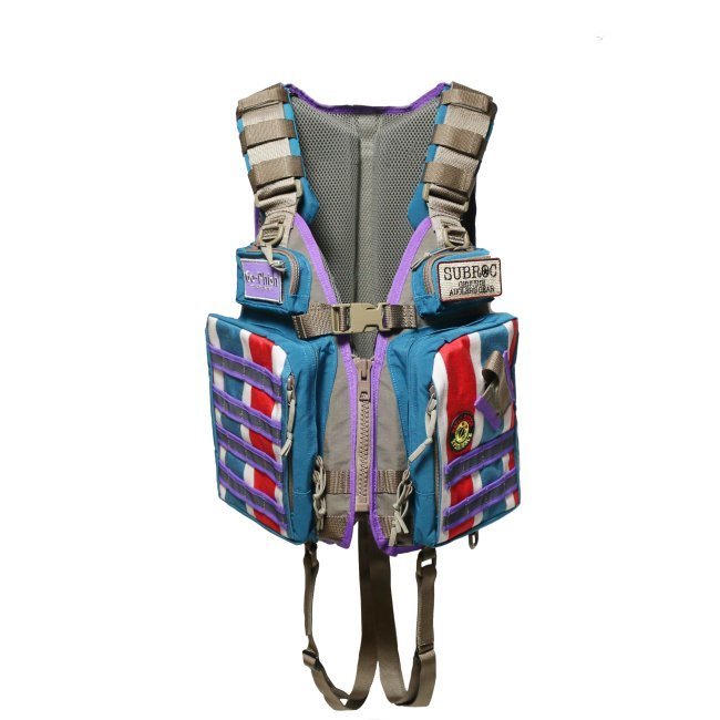 SUBROC フィッシングベスト 釣り具 おしゃれ
