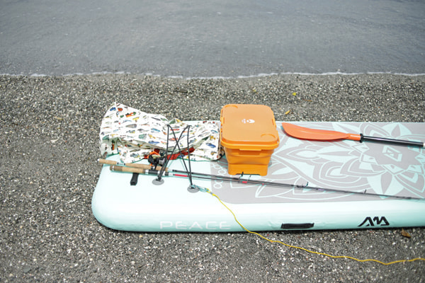 SUPフィッシング ロープ