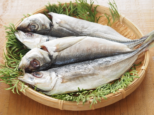 鯵の切り身(開き)