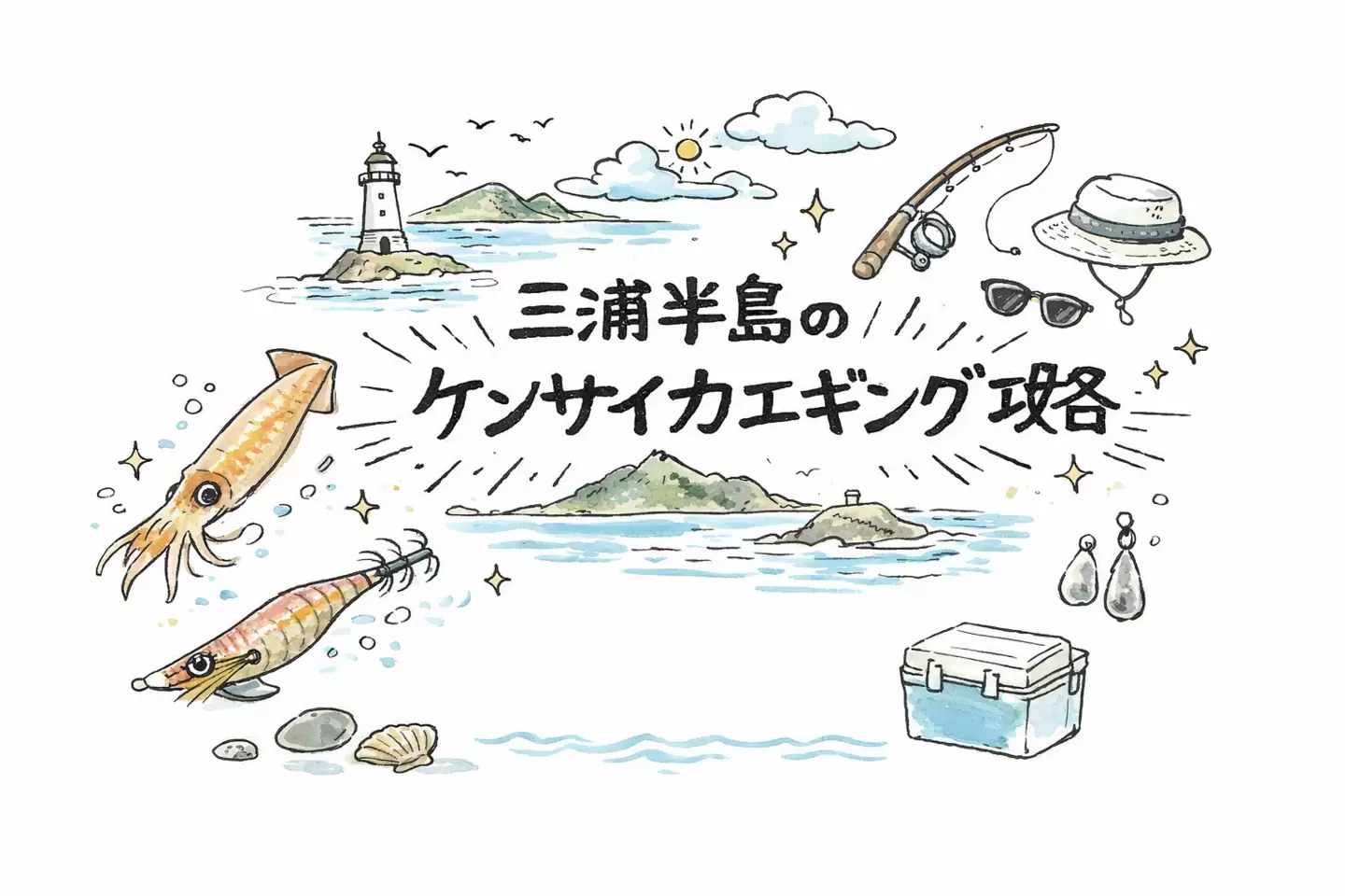 ケンサキイカ(マルイカ)エギング攻略